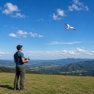 ejemplo de práctica de aeromodelismo