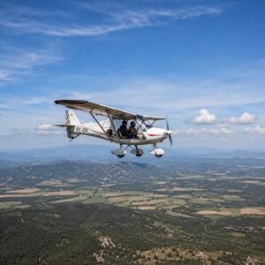 ejemplo de vuelo en ultraligero o ULM